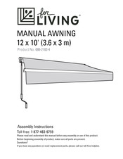 for Living 088-2183-4 Assembly Instructions Manual
