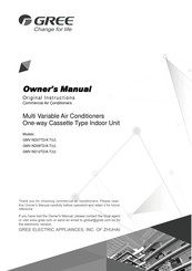 Gree GMV-ND12TD/A-T Owner's Manual