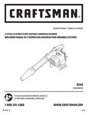Craftsman B250 Operator's Manual