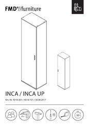 FMD Furniture INCA 4018-001 Assembly Instructions Manual