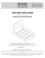 Home Decorators Collection 2438-662 Use And Care Manual