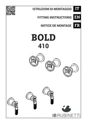 Ib Rubinetterie 410 Fitting Instructions Manual