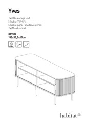 Habitat Yves 821596 Manual