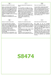 Solid S8474 Manual