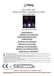 Party Light & Sound PARTY-TRIFX User Manual