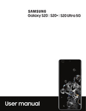 Samsung Galaxy S20 User Manual