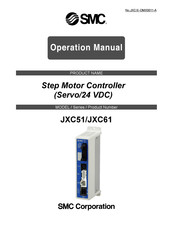 Smc Networks JXC51 Operation Manual