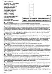 Schildmeyer Diona 647255 Assembly Instructions Manual