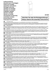 Schildmeyer Venlo 651450 Assembly Instructions Manual