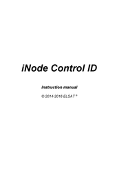 Elsat iNode Control ID Instruction Manual