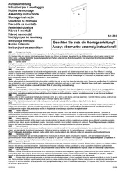 Schildmeyer Pisa 624360 Assembly Instructions Manual