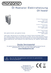 Monzana 105585 Instructions Manual