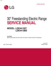 LG LDE4413BD Service Manual
