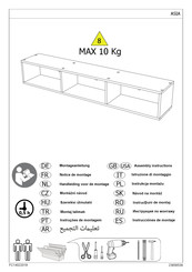 Tecnos Asia 23656539 Assembly Instructions Manual