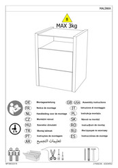 Tecnos MALINKA Assembly Instructions Manual