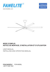 Fanelite 100YFT-200 TIGA User Manual, Installing And Operating Manual