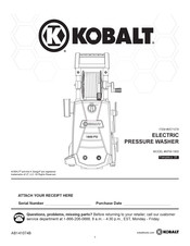 Kobalt KPW-1800 Manual