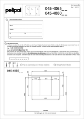 pelipal Burgas 045-4080 Series Manual