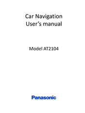 Panasonic AT2104 User Manual