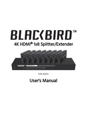 Blackbird 4K HDMI 1x8 User Manual