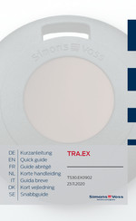 Allegion Simons Voss Technologies TRA.EX Quick Manual