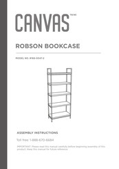 Canvas ROBSON 168-0047-2 Assembly Instructions Manual
