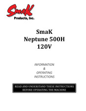 SmaK Neptune 500H Information & Operating Instructions