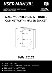 Better Bathrooms BeBa 26152 User Manual