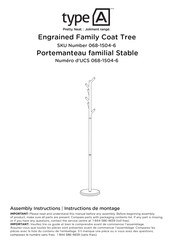 TYPE A 068-1504-6 Assembly Instructions Manual