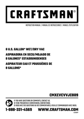 Craftsman CMXEVCVVJC809 Instruction Manual