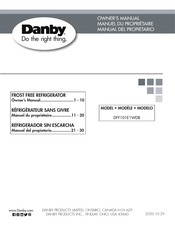 Danby DFF101E1WDB Owner's Manual