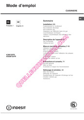 Indesit K3M1S/FR Operating Instructions Manual