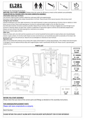 Core Products Elgin EL281 Assembly Instructions Manual