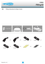 Whispbar K586W Fitting Instructions Manual