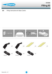 Whispbar K540W Fitting Instructions Manual