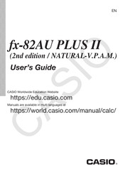 Casio fx-82AU PLUS User Manual