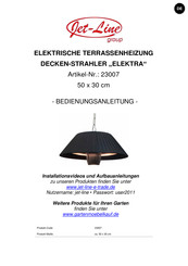 Jet-Line group ELEKTRA Manual Instruction