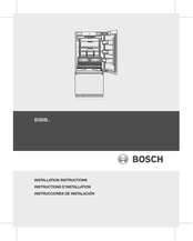 Bosch B36IB Series Installation Instructions Manual