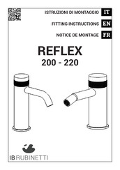 Ib Rubinetti REFLEX 200 Fitting Instructions Manual
