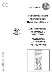 Ifm Electronic AC1019 User Instructions