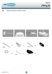Whispbar K631W Fitting Instructions Manual