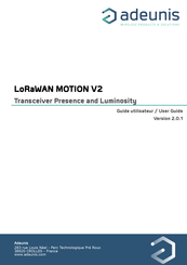 Adeunis RF ARF8276A User Manual