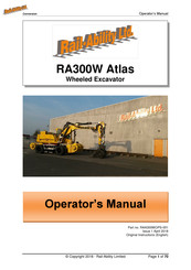 Rail-Ability RA300W Atlas Operator's Manual