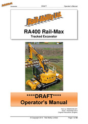 Rail-Ability RA400 Operator's Manual