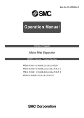 Smc Networks AFD20 D Series Operation Manual