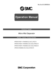 SMC Networks AFD20 D Series Operation Manual