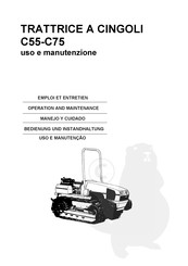 GOLDONI C75 Operation And Maintenance
