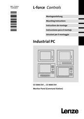 Lenze L-force CS 5000 DVI Mounting Instructions