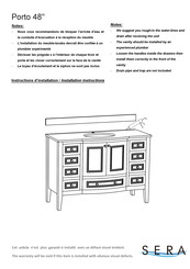 Sera Porto 48 Installation Instructions Manual