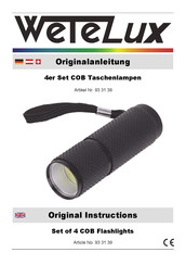 Wetelux 93 31 39 Original Instructions Manual